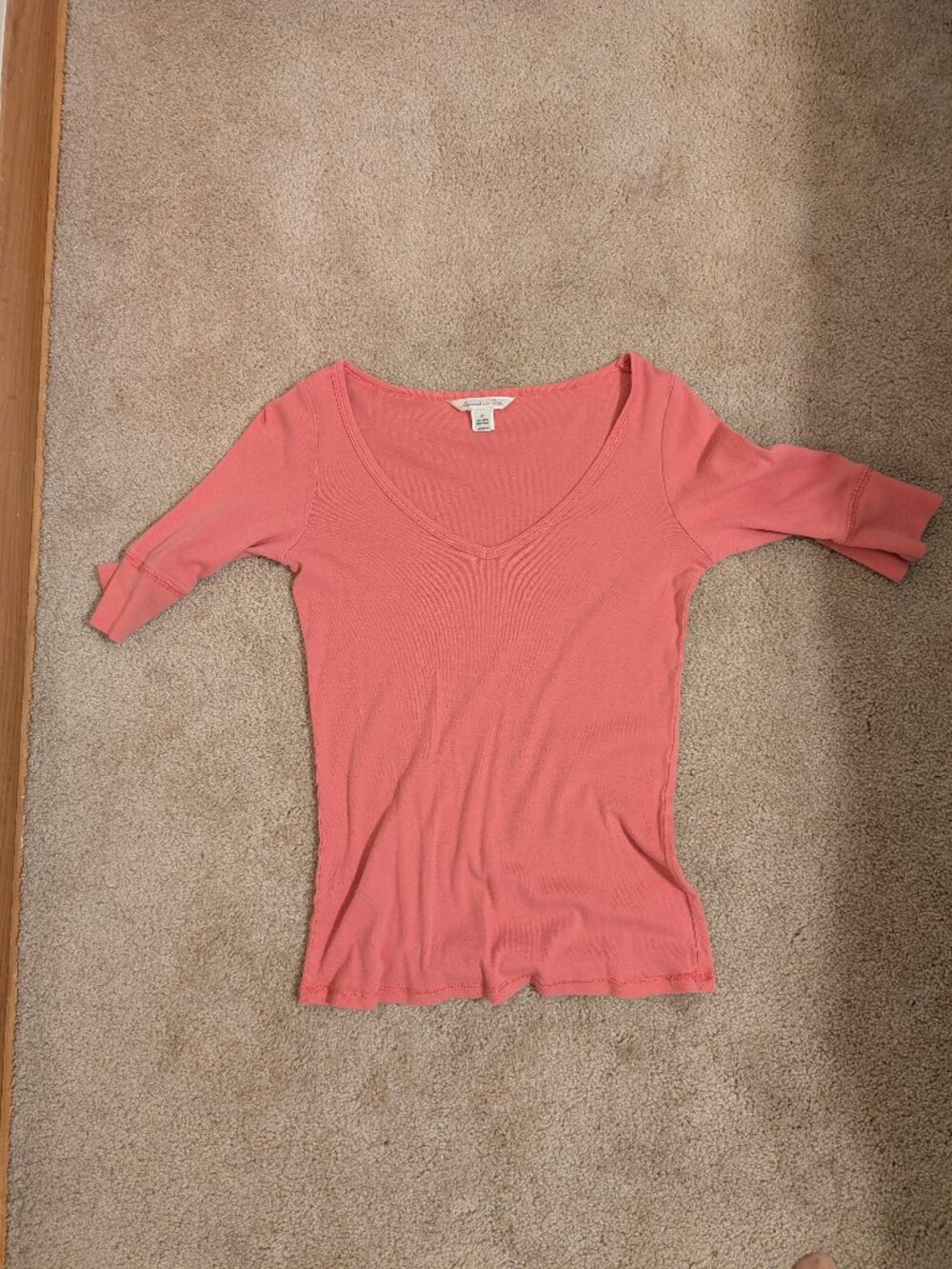 Abercrombie pink Y2K top size medium